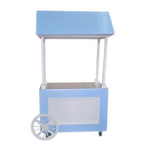 French Small Cart (Sky Blue with White)