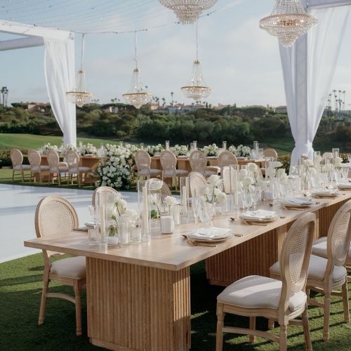 Rattan Back Distressed Cream Louis Chair