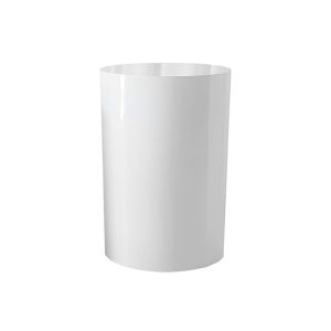 31in H White Round Column