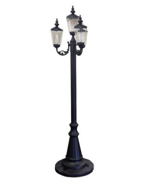 4 Light Lamp Post