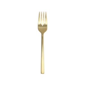 Brushed Gold Salad/Dessert Fork