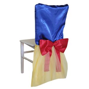 Children's Chiavari Chair Cover- Snow White