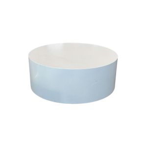 4ft Round Stage 18in High Platform- White