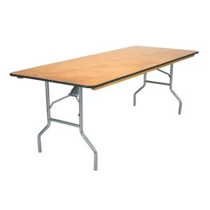 6ft x 40in Wide Rectangular Table