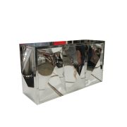 8ft Chrome Geometric Bar