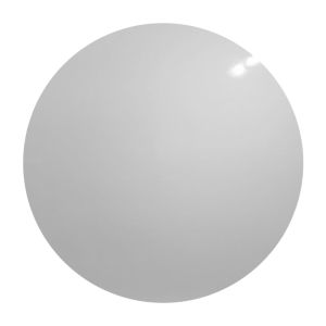 8ft Round White Wall
