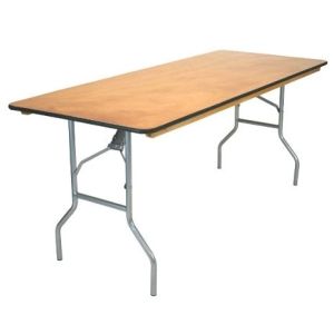 6ft x 30in Rectangular Table