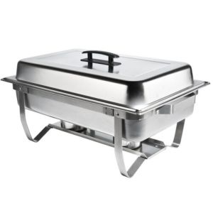 Stainless Steel Rect. Chafer- 8 qt