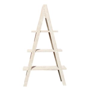 A Frame Whitewash Shelf
