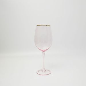 Audrey Gold Rim 16oz Wine Glass