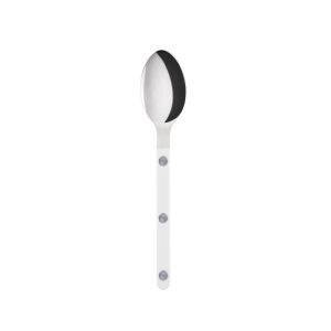 Bistro White Solid Wood Tea Spoon
