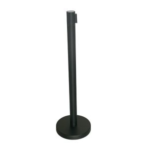 Black Retractable Stanchions