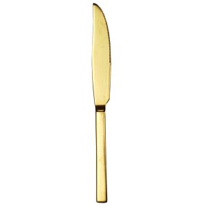 Brushed Gold Steak Knife