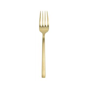 Brushed Gold Serving Fork