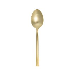 Brushed Gold Serving Spoon