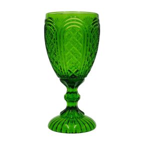 Carousel Goblet- Olive Green