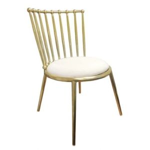 Cleo Brushed Gold Chair