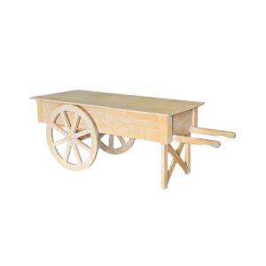 Distressed Cream Wagon