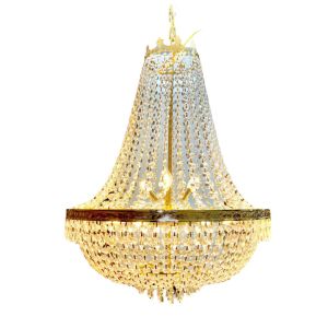 French Empire Chandelier- Gold