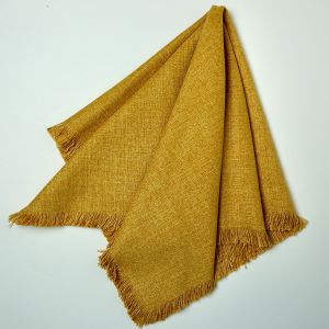 Monaco Fringe Napkin- Turmeric
