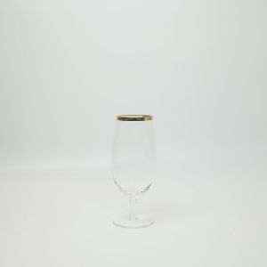 Gold Line Water Goblet