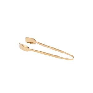 Hammered Gold Tong 6.5in