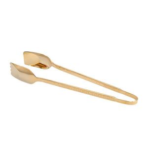 Hammered Gold Tong 9.75in