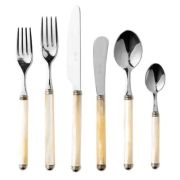 Iris Champagne Pearl Dinner Fork