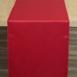 Lamour Satin Table Runner- Red
