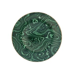 Malachite Green Charger Plate