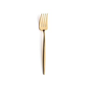Moon Matte Gold Salad Fork