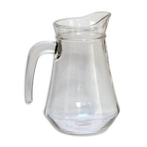 Old Fashioned Glass Pitcher