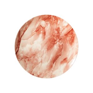 Red Marble Charger Plate