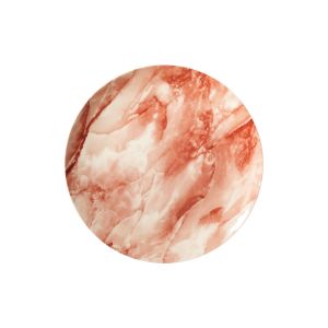Red Marble Dinner Plate