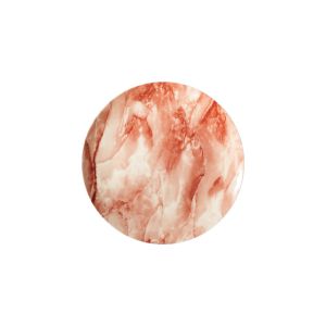 Red Marble Salad Plate