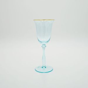 Stella Flared Glass- Aqua