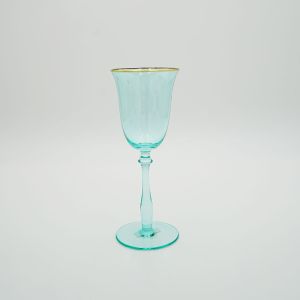 Stella Flared Glass- Tiffany Blue