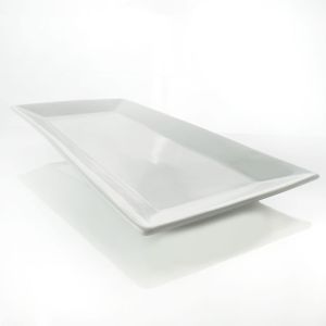 Thick Rimmed Rect. Platter