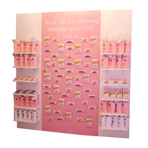 Wall w/ Shelving