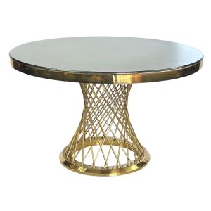 Washington Gold 48in Round Table