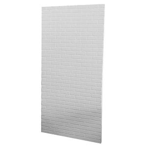 Decorative Brick Wall - White 5x10