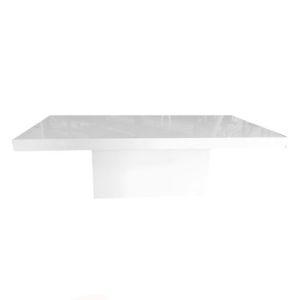 White Plexiglass Table