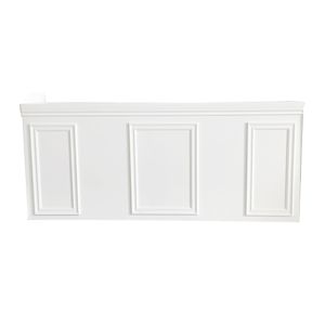 6ft Alexandria Bar - White