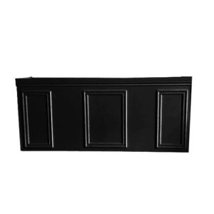 8ft Alexandria Bar- Black