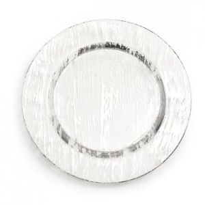 Brushed Silver Charger
