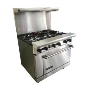 6 Burner Stove Oven