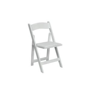 Children’s Fancy Resin Chair- White