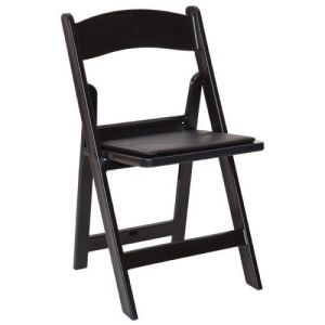 Fancy Resin Chair- Black