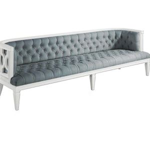 Florence Sofa- Grey & White