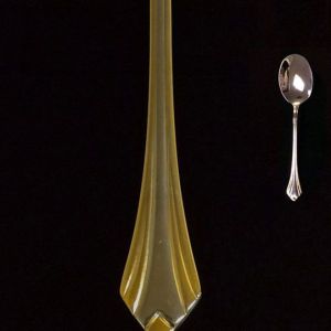 Gold Trimmed Gumbo Spoon